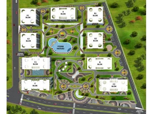 Vaziyet Planı, Bağımsız Bölüm Planı